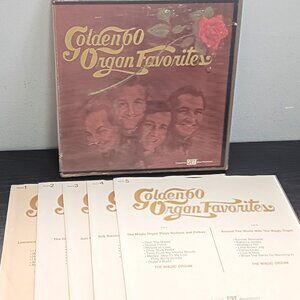 Golden 60 Organ Favorites - Lawrence Welk, Bob Ralston, Jerry Burke - 5 LP Box